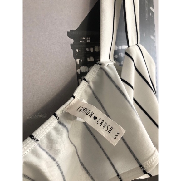 White & black skort & tie-knot set πΉ - Picture 5 of 5